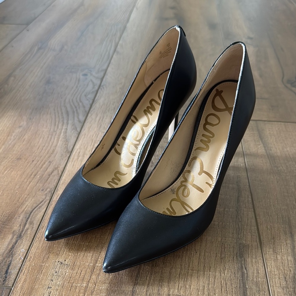 Sam Edelman Black Stiletto Heels